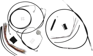 Magnum 489321 Black Vinyl XR Handlebar Installation Kit for 12-14in. Ape