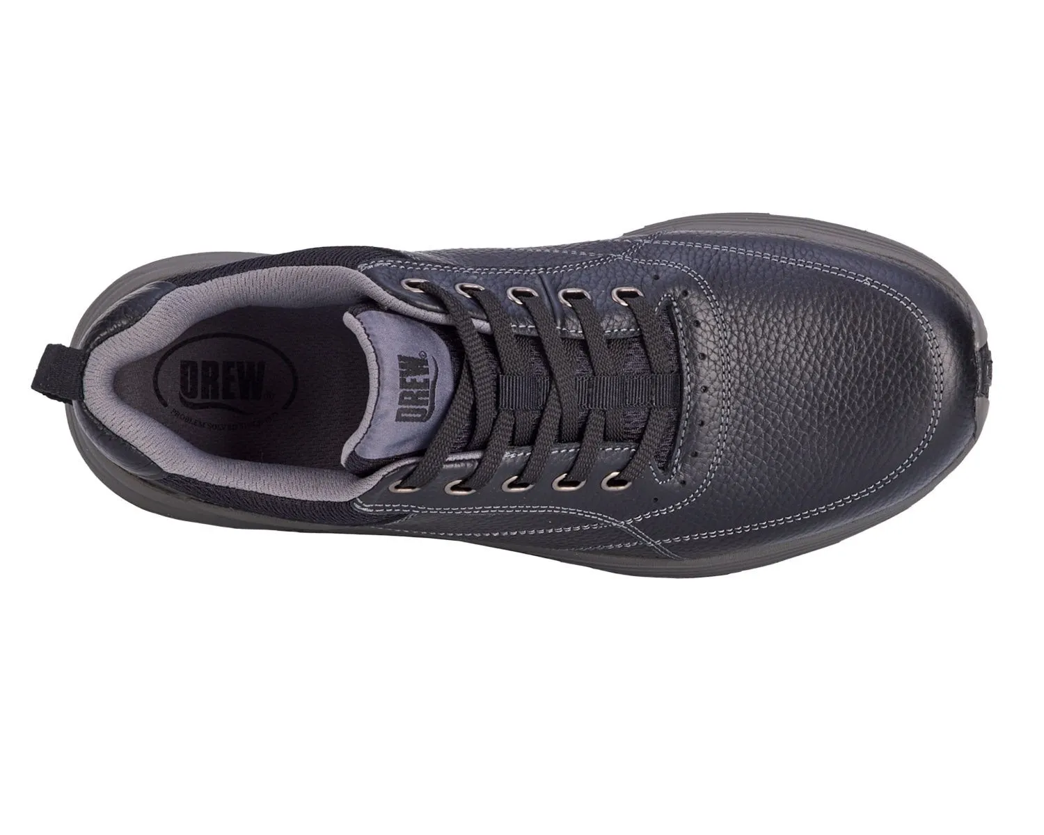 MAKER Black Pebbled Leather