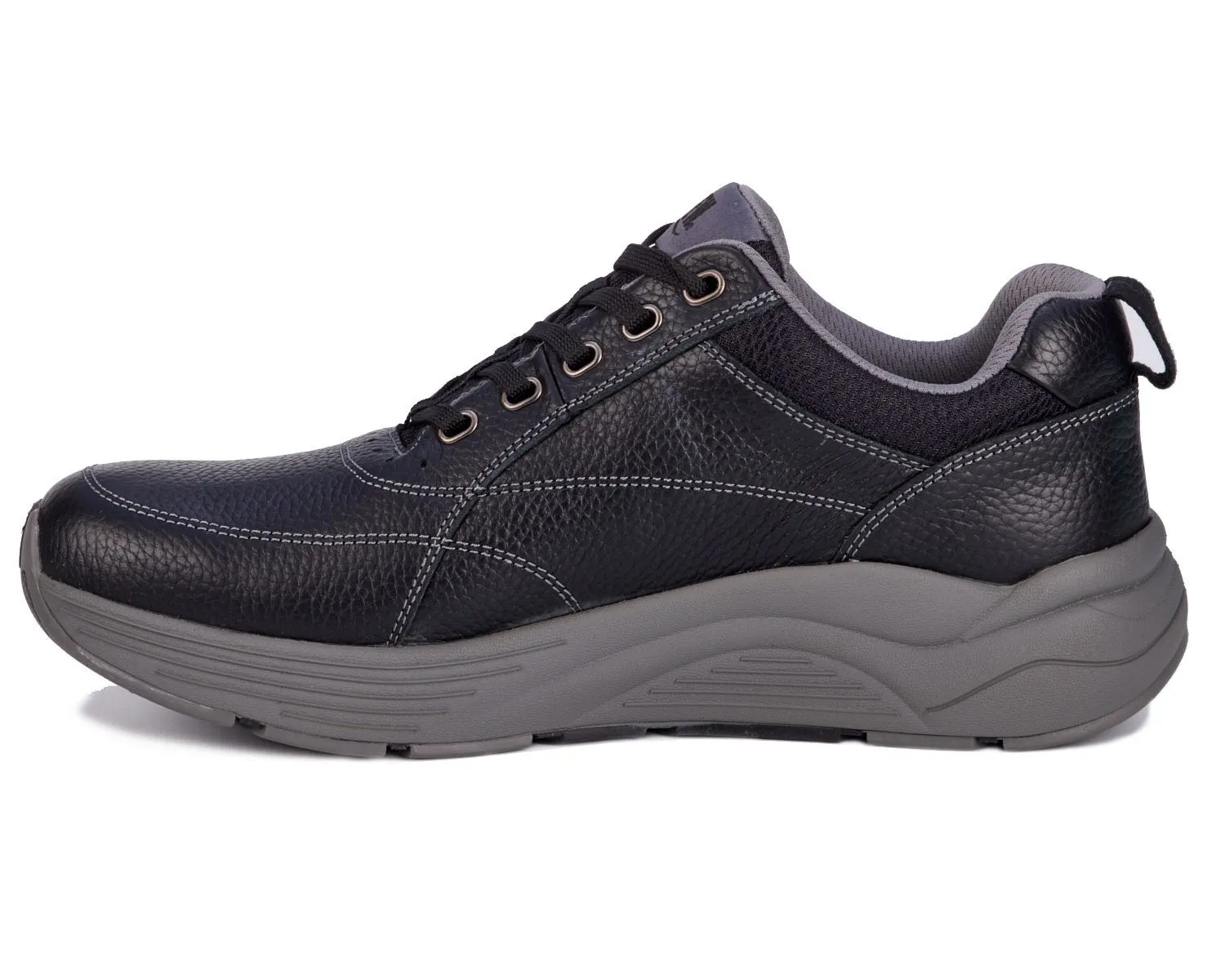 MAKER Black Pebbled Leather