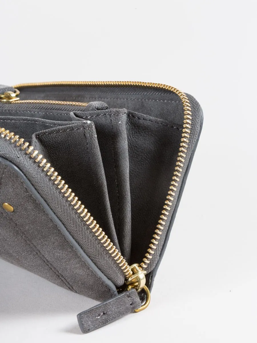 malcolm wallet - grey