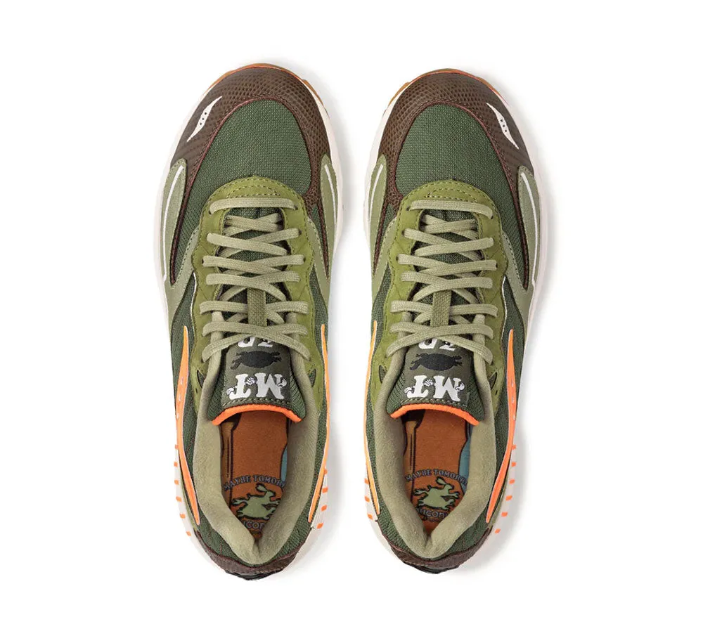 MAYBE TOMORROW X SAUCONY 3D GRID HURRICANE "TORTOISE"