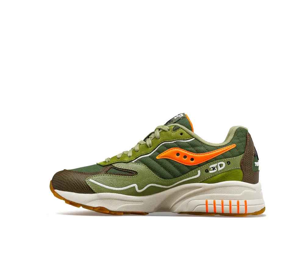 MAYBE TOMORROW X SAUCONY 3D GRID HURRICANE "TORTOISE"