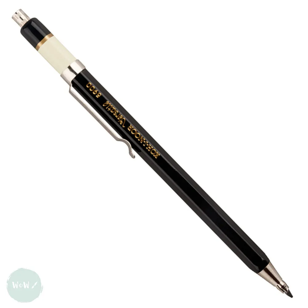 MECHANICAL CLUTCH PENCIL – 2mm – HOLDER Koh-i-noor 5900 (with pocket clip)