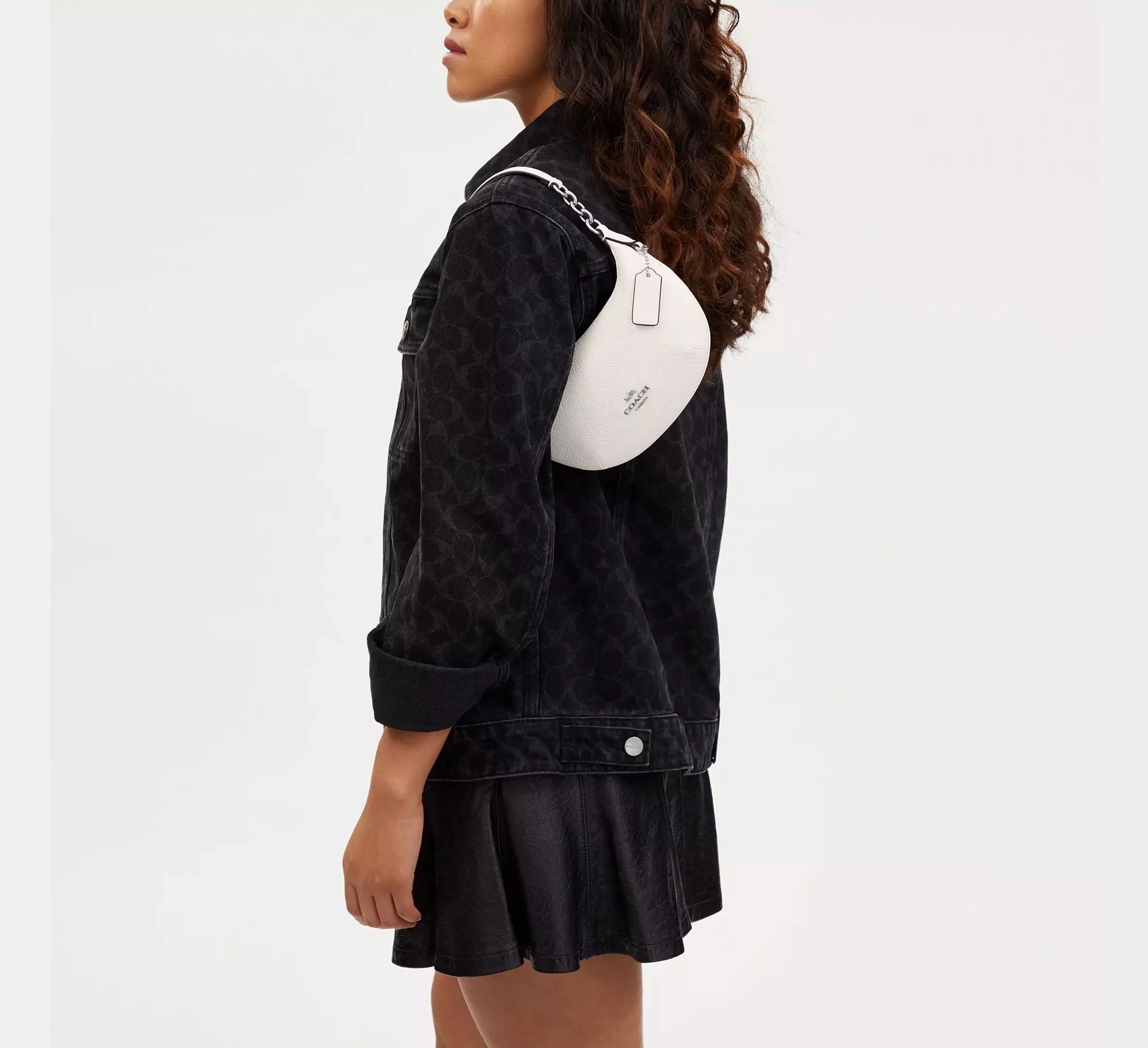 Mini Payton Pebbled Leather