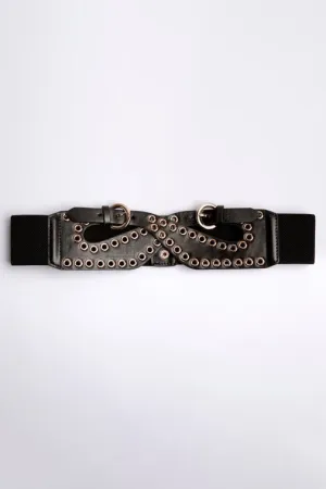 Minueto Gun Metal Martha Belt