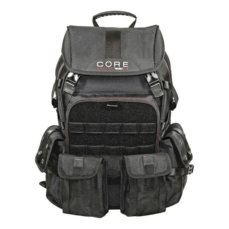 Mobile Edge MECGBPT Core Gaming Tactical Backpack for 17.3-In. Laptops