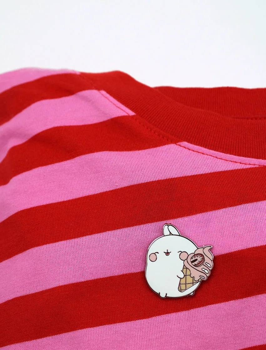 Molang Pin Set - Strawberry Dream