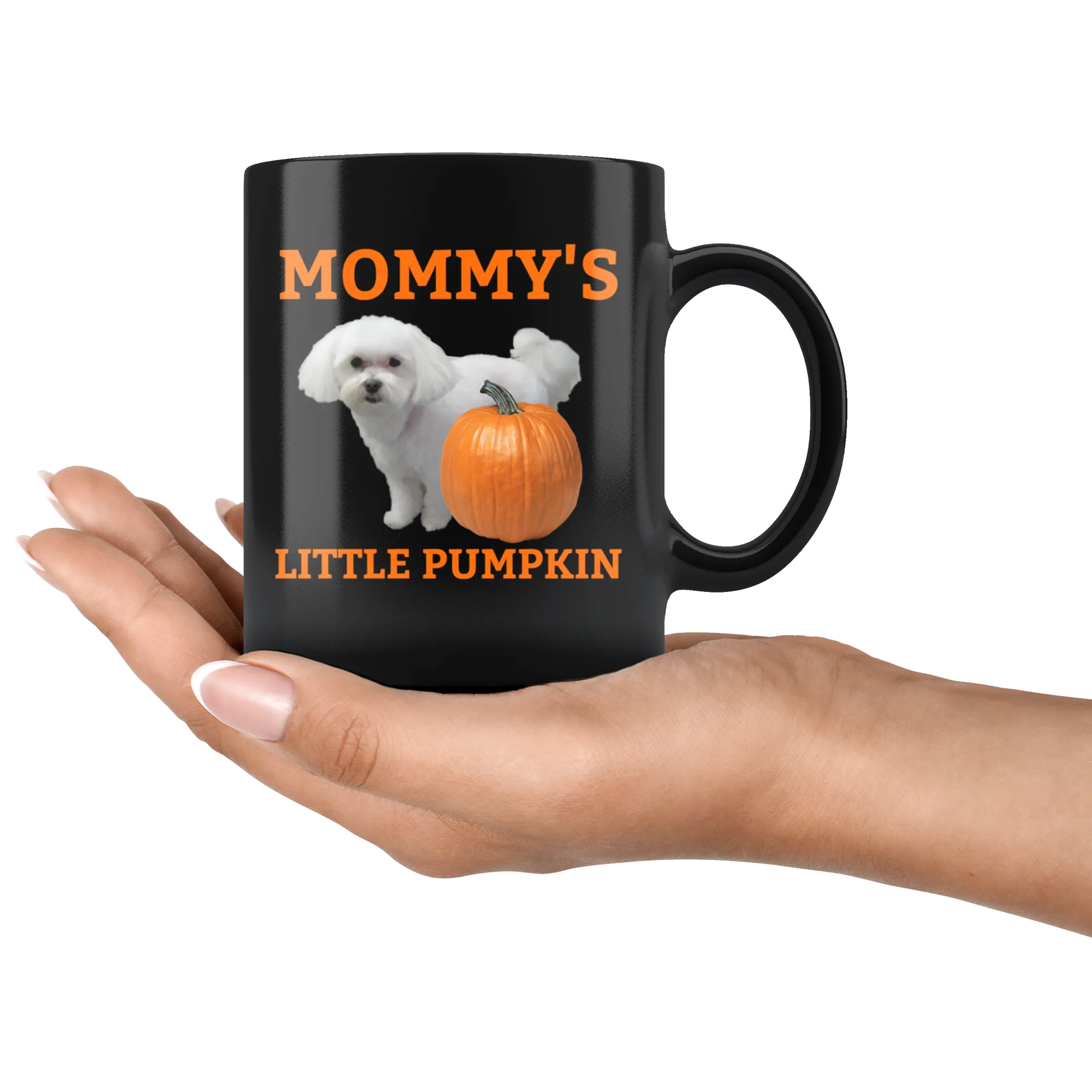 Mommy's Little Pumpkin Mug - Maltese