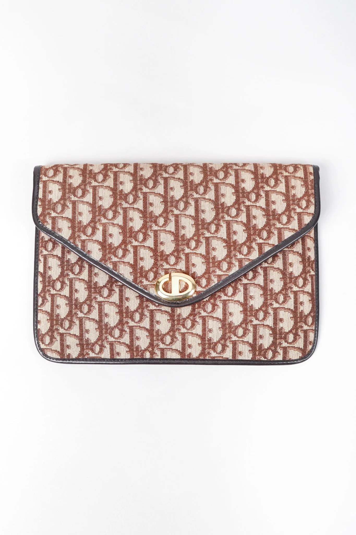 Monogram Envelope Clutch