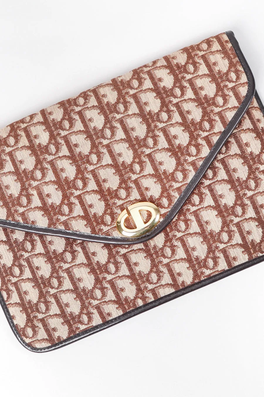Monogram Envelope Clutch