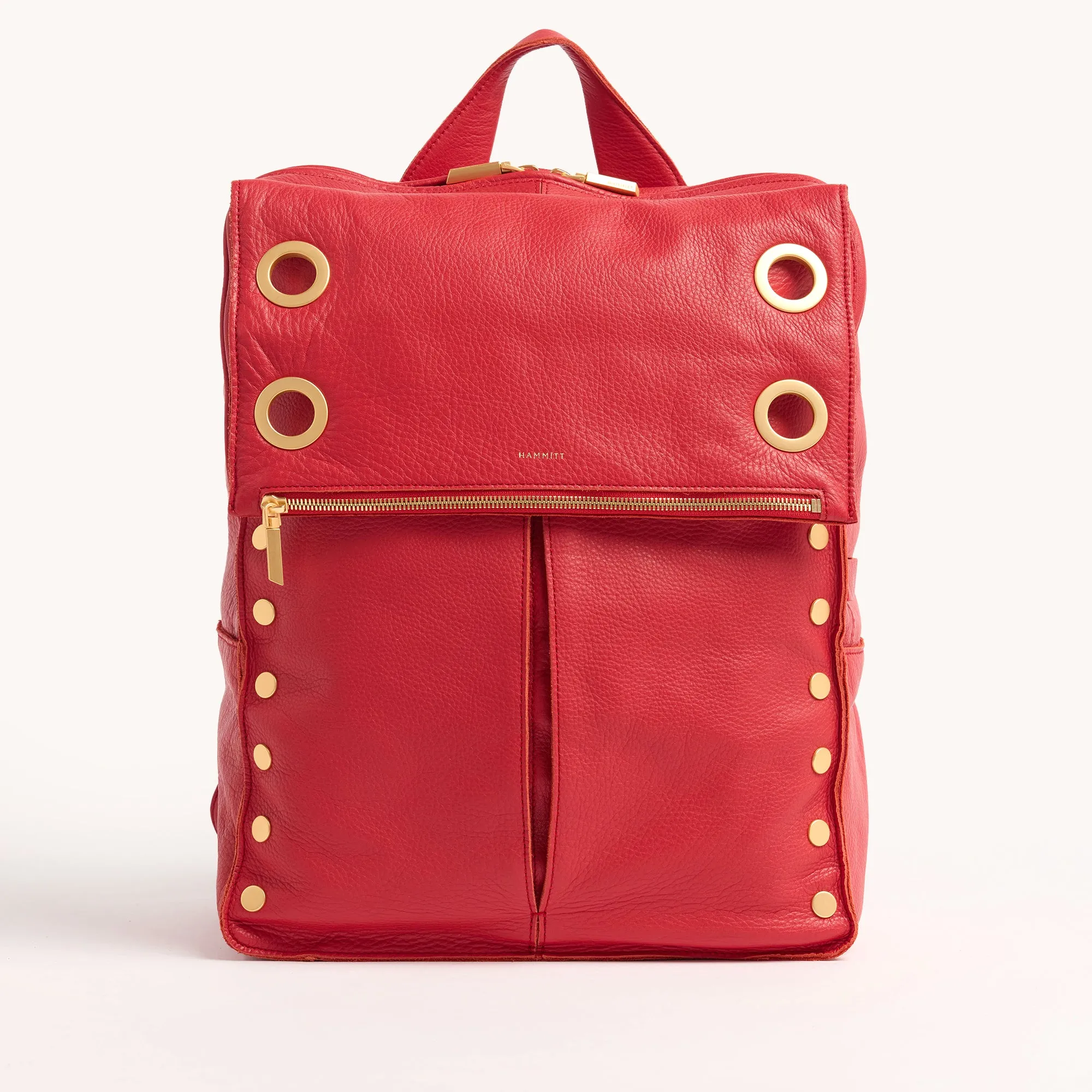 Montana Backpack | Poppy Red/Brushed Gold | XL