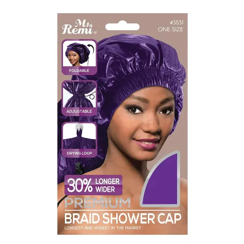 Ms. Remi Premium Jumbo Braid Shower Cap by ANNIE