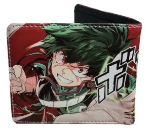 My Hero Academia Anime Izuku Midoriya and Mix Characters Wallet - Unisex