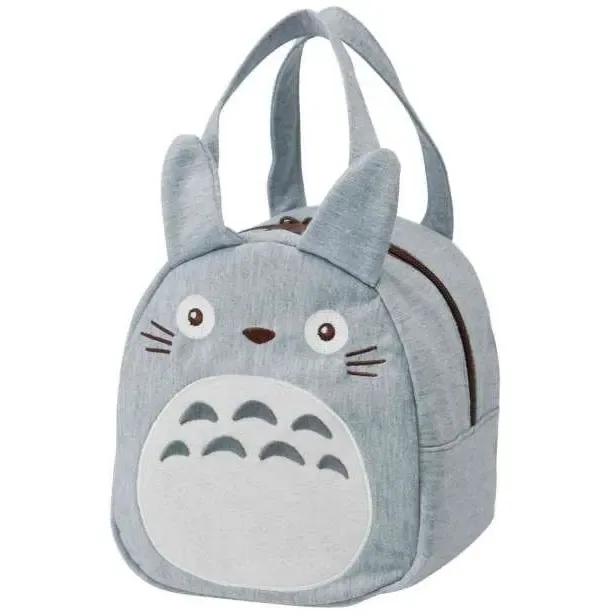 My Neighbor Totoro Die Cut Lunch Bag - Gray