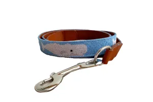 NANTUCKET WHALE NEEDLEPOINT DOG LEASH™