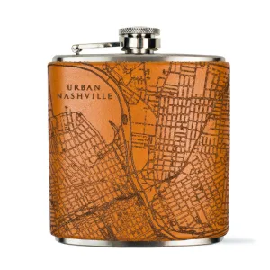 Nashville Map Flask
