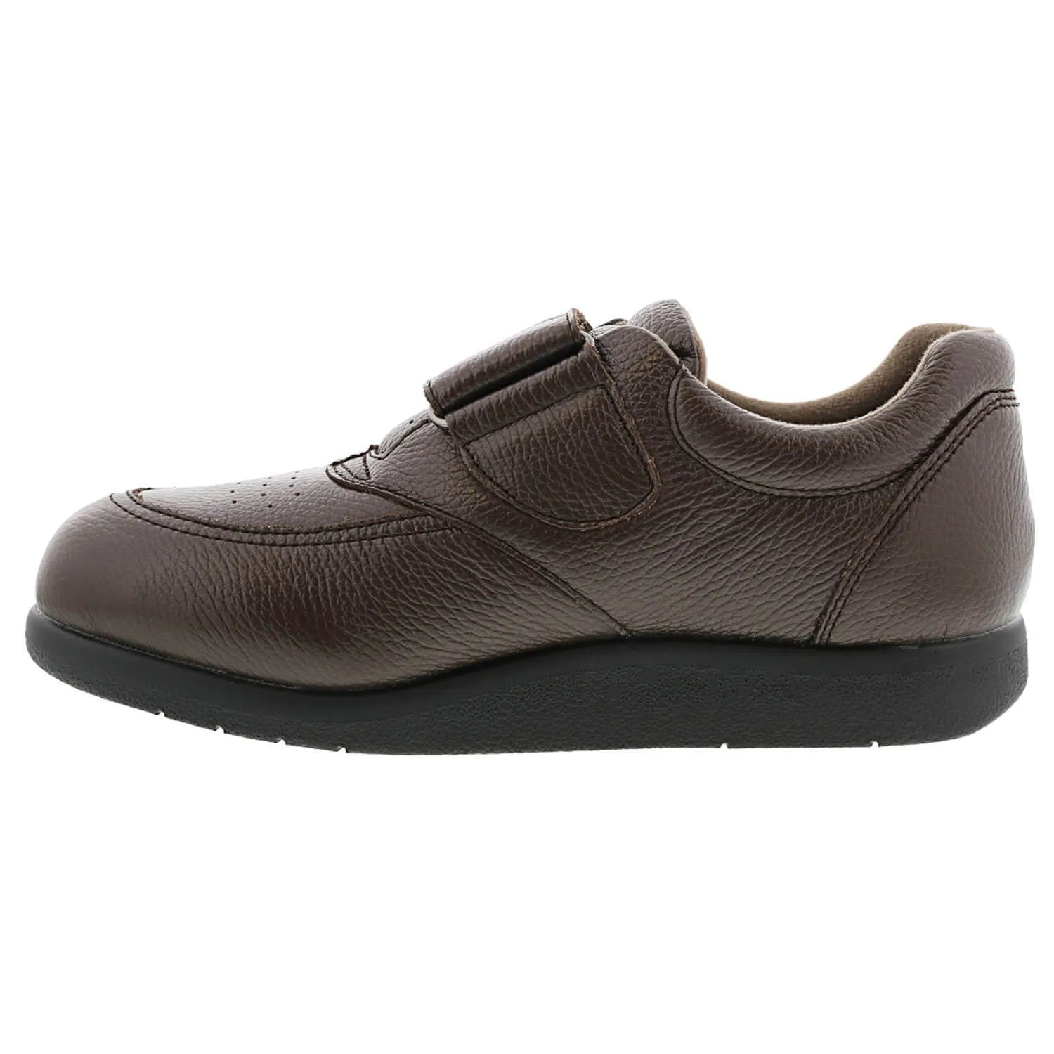 NAVIGATOR II Brown Pebbled Leather
