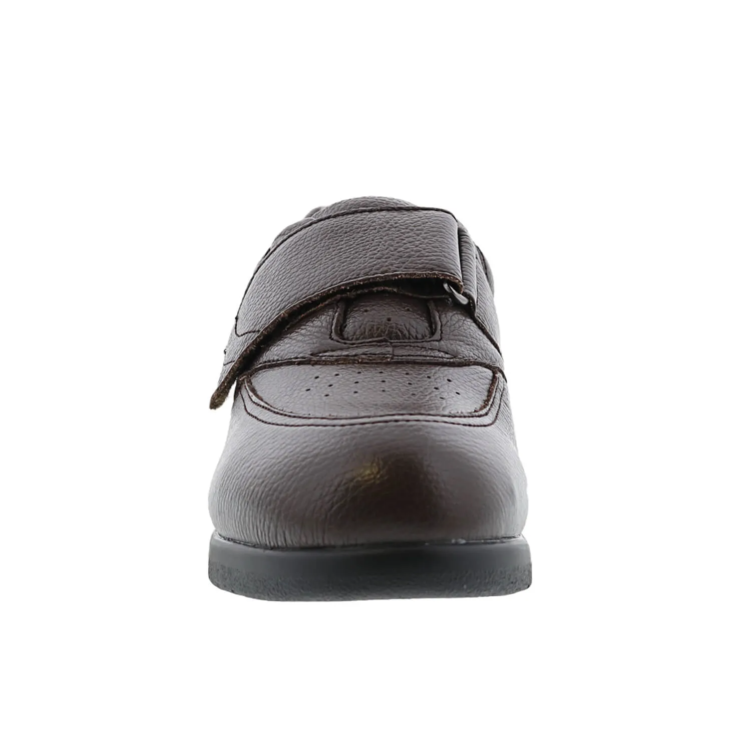 NAVIGATOR II Brown Pebbled Leather