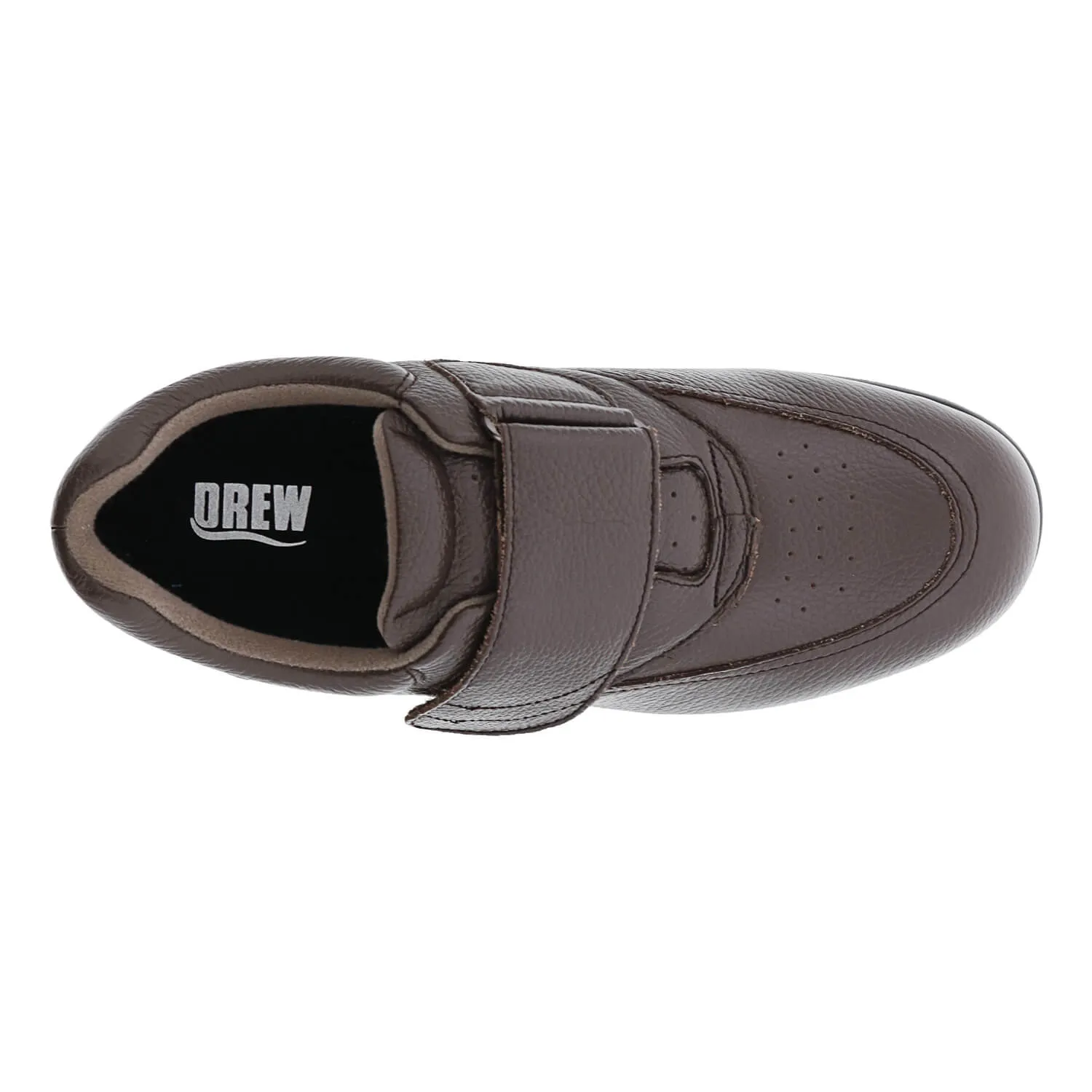 NAVIGATOR II Brown Pebbled Leather