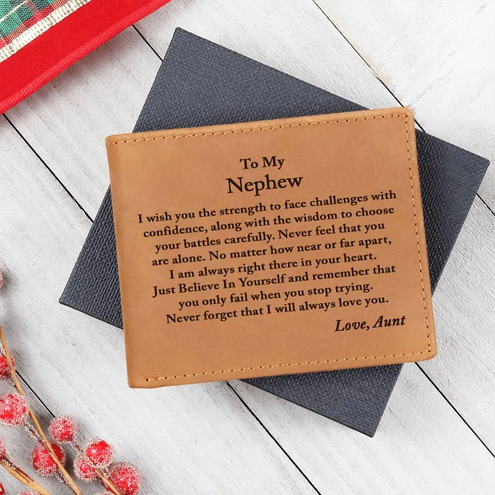 Nephew Gift from Aunt, Nephew Gift, Aunt and Nephew, Nephew Gift from Uncle, Nephew Birthday, Nephew Graduation Gift, For Older Nephew