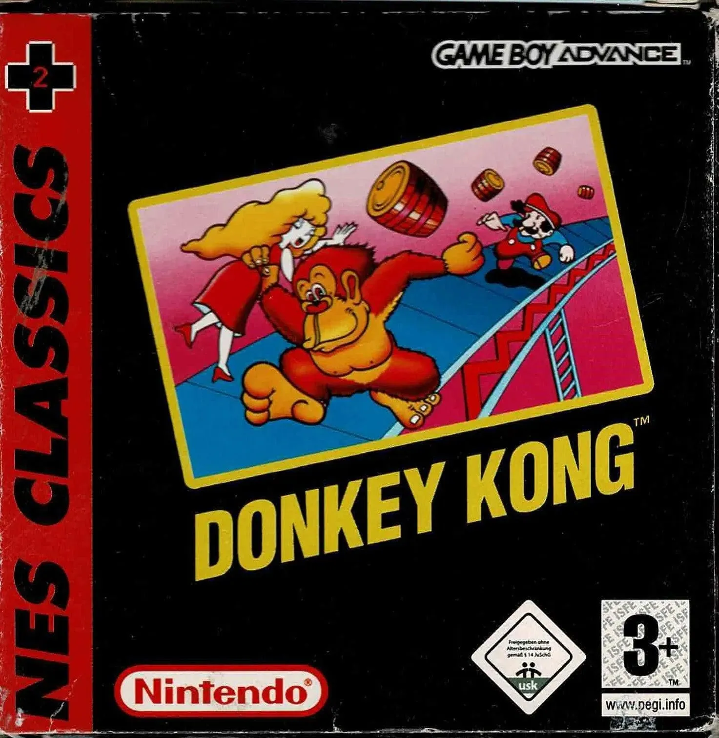 NES CLASSIC Donkey Kong i æske (kosmetiske fejl & u. manual)