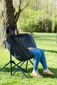 New in box! Ozark Trail Padded Folding Hammock Chair! features a padded foam seat, extra-tough nylon fabric and a dual locking steel frame for enhanced support so you can relax without worry. 3OO Lb weight Capacity