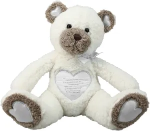 New with tags! Baby Comfort Bear by Pavilion Gifts! Includes drawstring bag to carry your bear wherever you go!