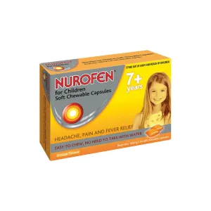 Nurofen Children  chewable tablets  capsules  24 capsules