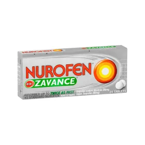 Nurofen Zavance CAPLETS 24 caplets