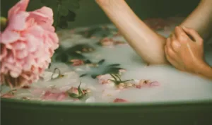 Organic Rose & Coconut Milk Vegan Bath Soak