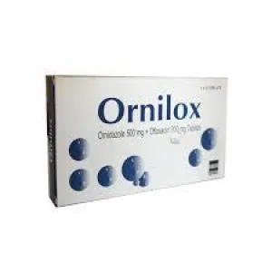 Ornilox Ornidazole 10 Tablets