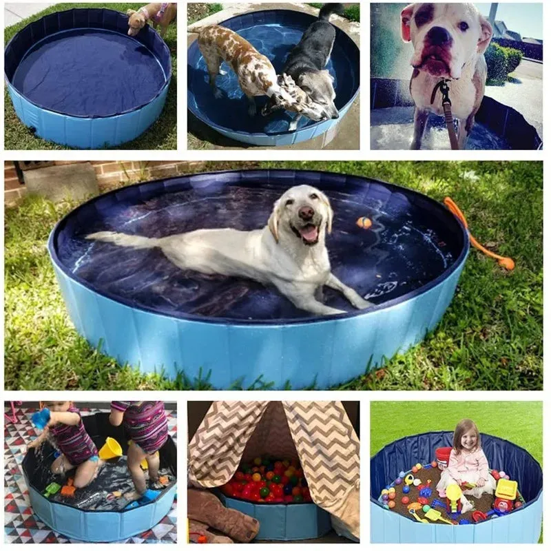 Outdoor Foldable Portable Dog Pool