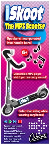 Ozbozz iSkoot Pink MP3 Scooter