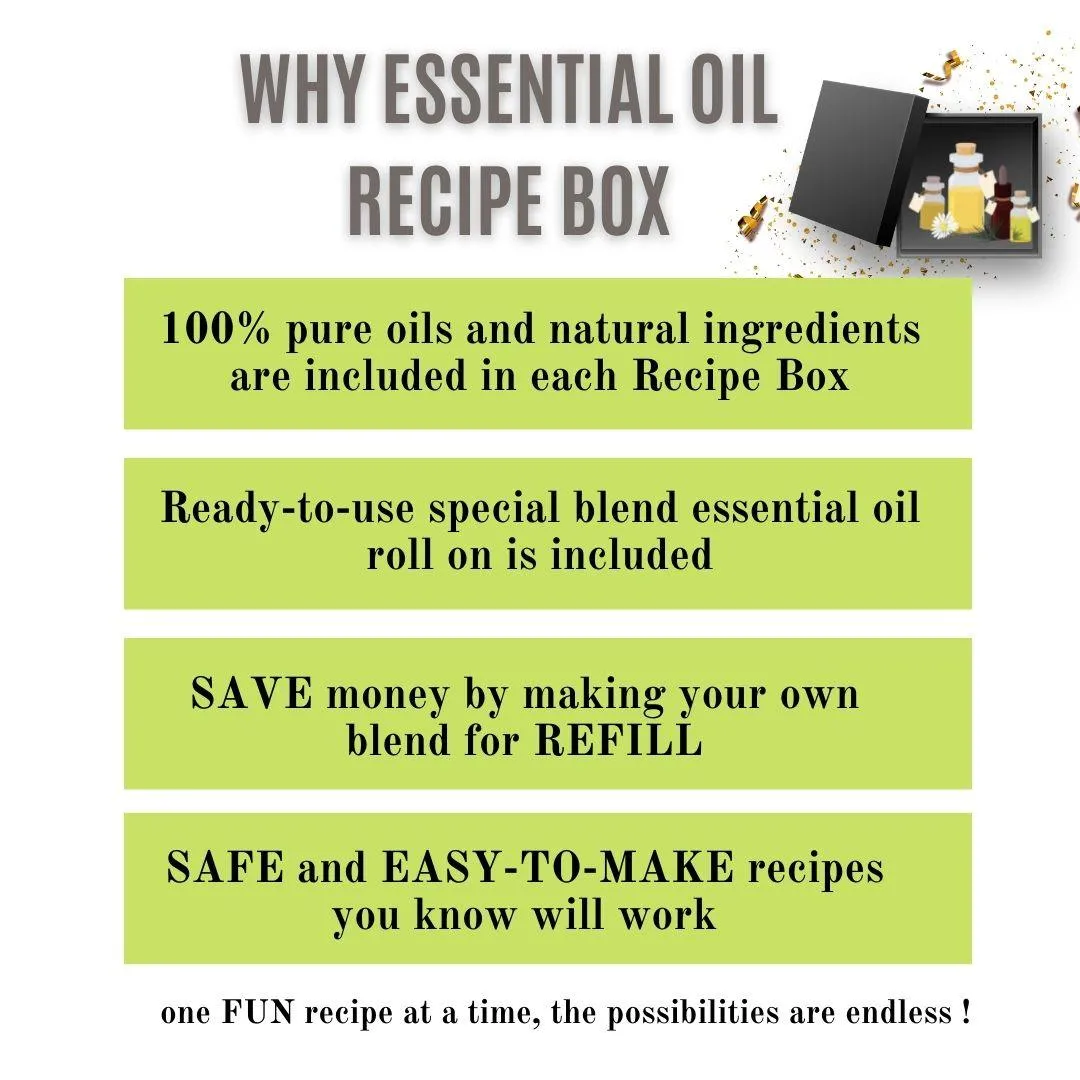 PAI Essential Oil Recipe Box Anti-Anxiety