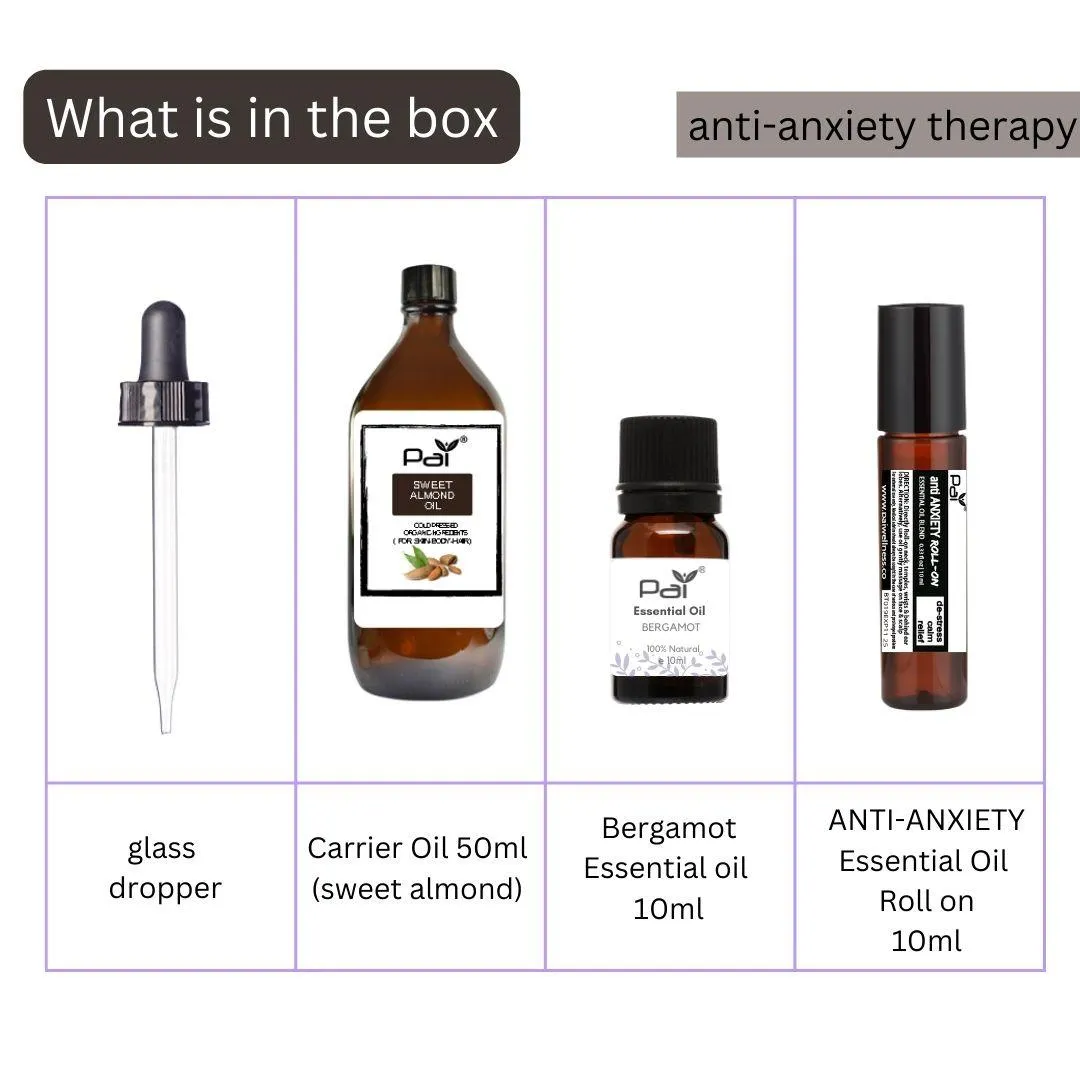 PAI Essential Oil Recipe Box Anti-Anxiety