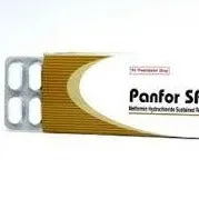 Panfor Metformin Hydrochloride 500mg 10 Tablet