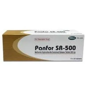 Panfor Metformin Hydrochloride 500mg 10 Tablet