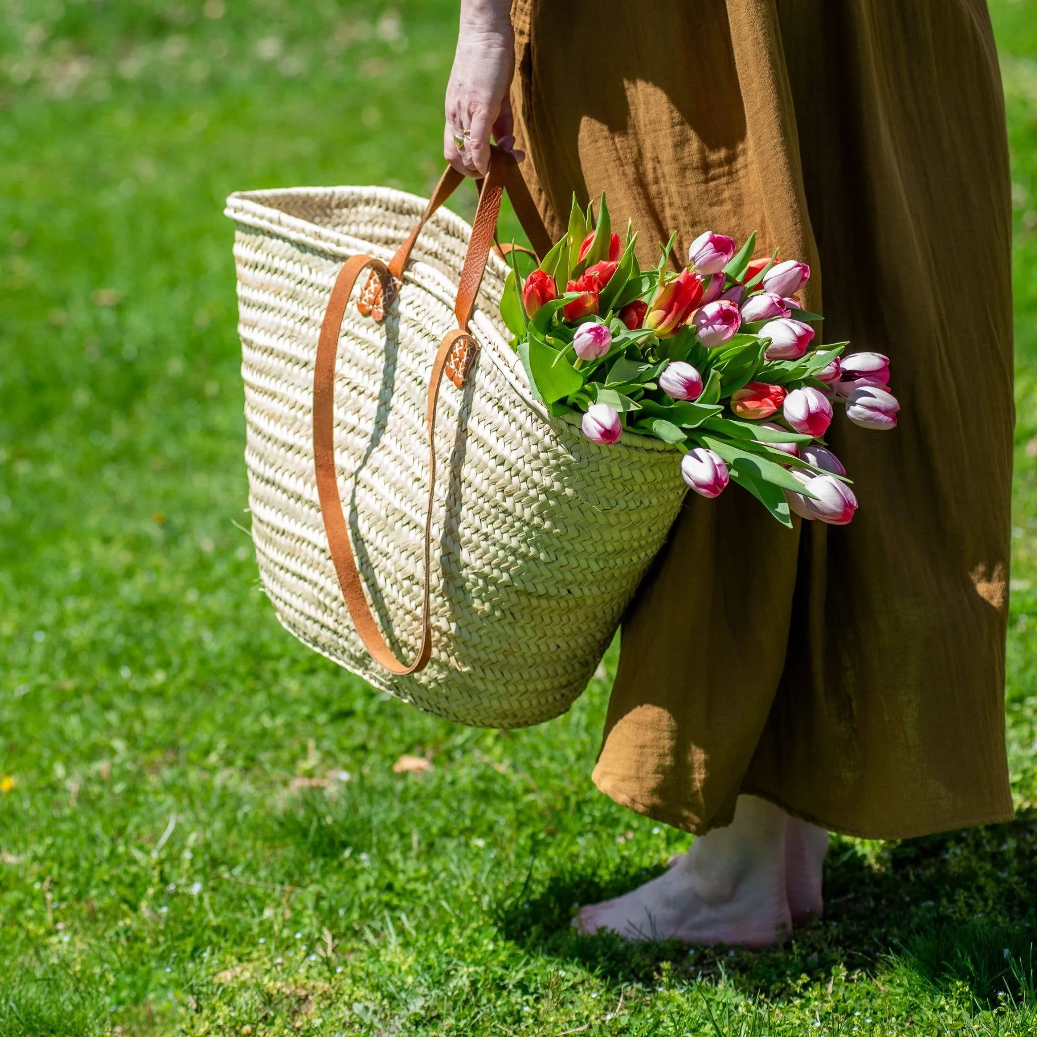 Parisian Market Tote Basket