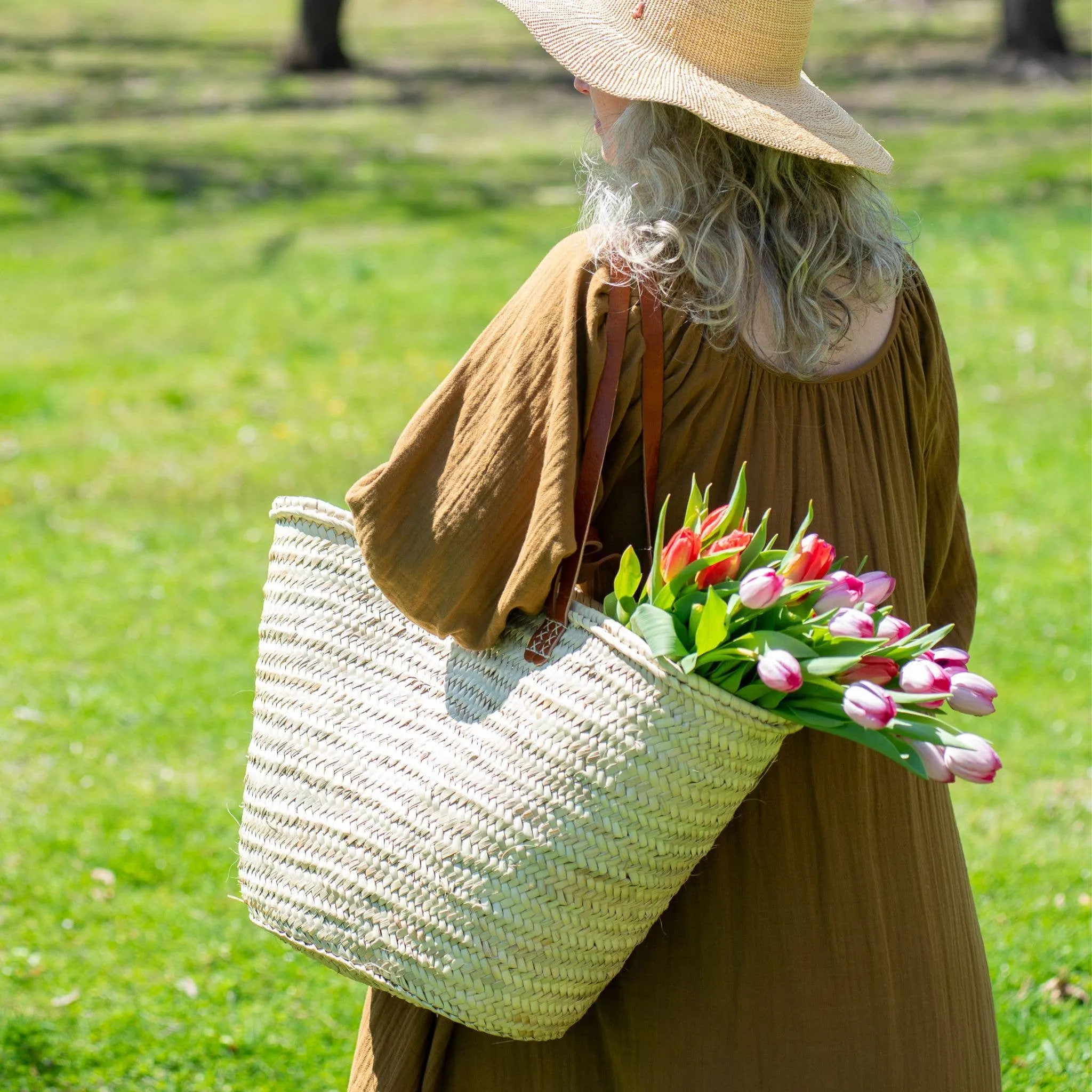Parisian Market Tote Basket