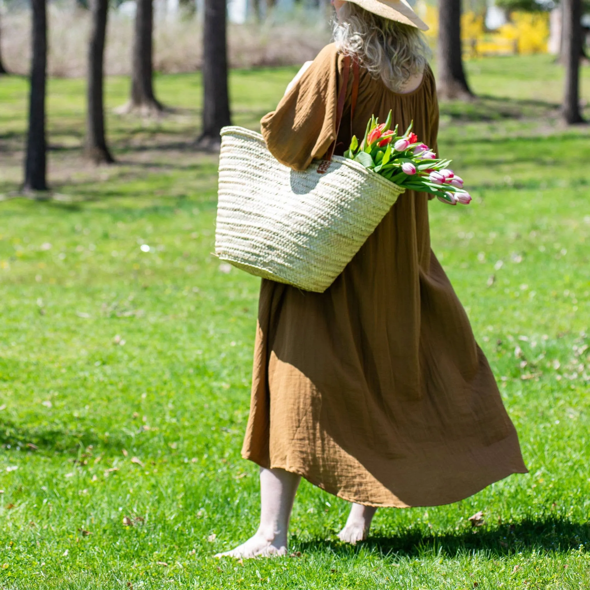 Parisian Market Tote Basket
