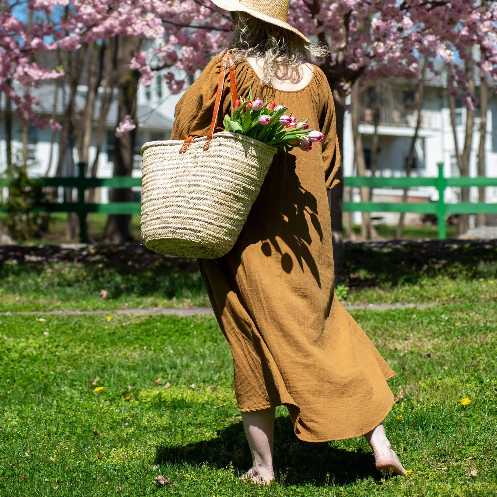 Parisian Market Tote Basket
