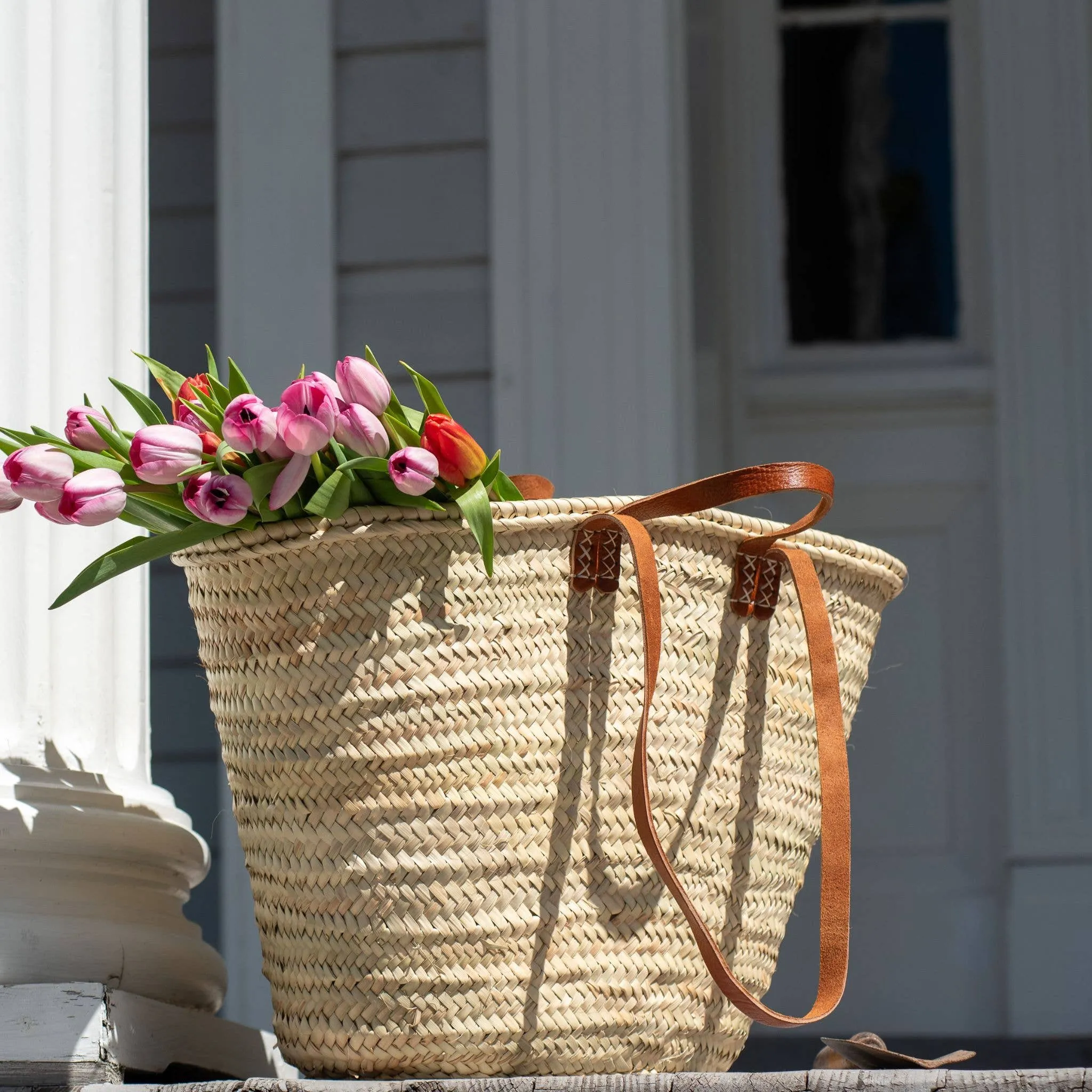 Parisian Market Tote Basket