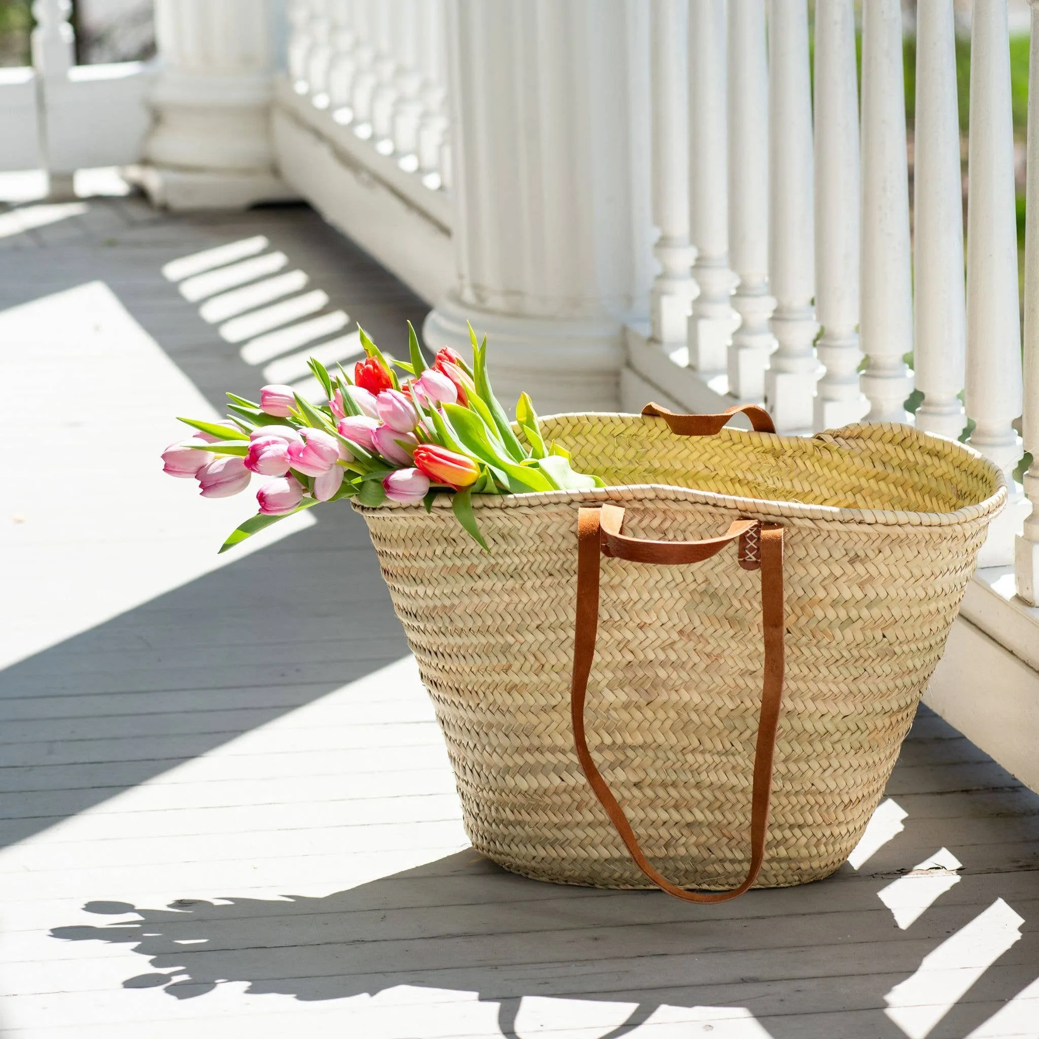 Parisian Market Tote Basket