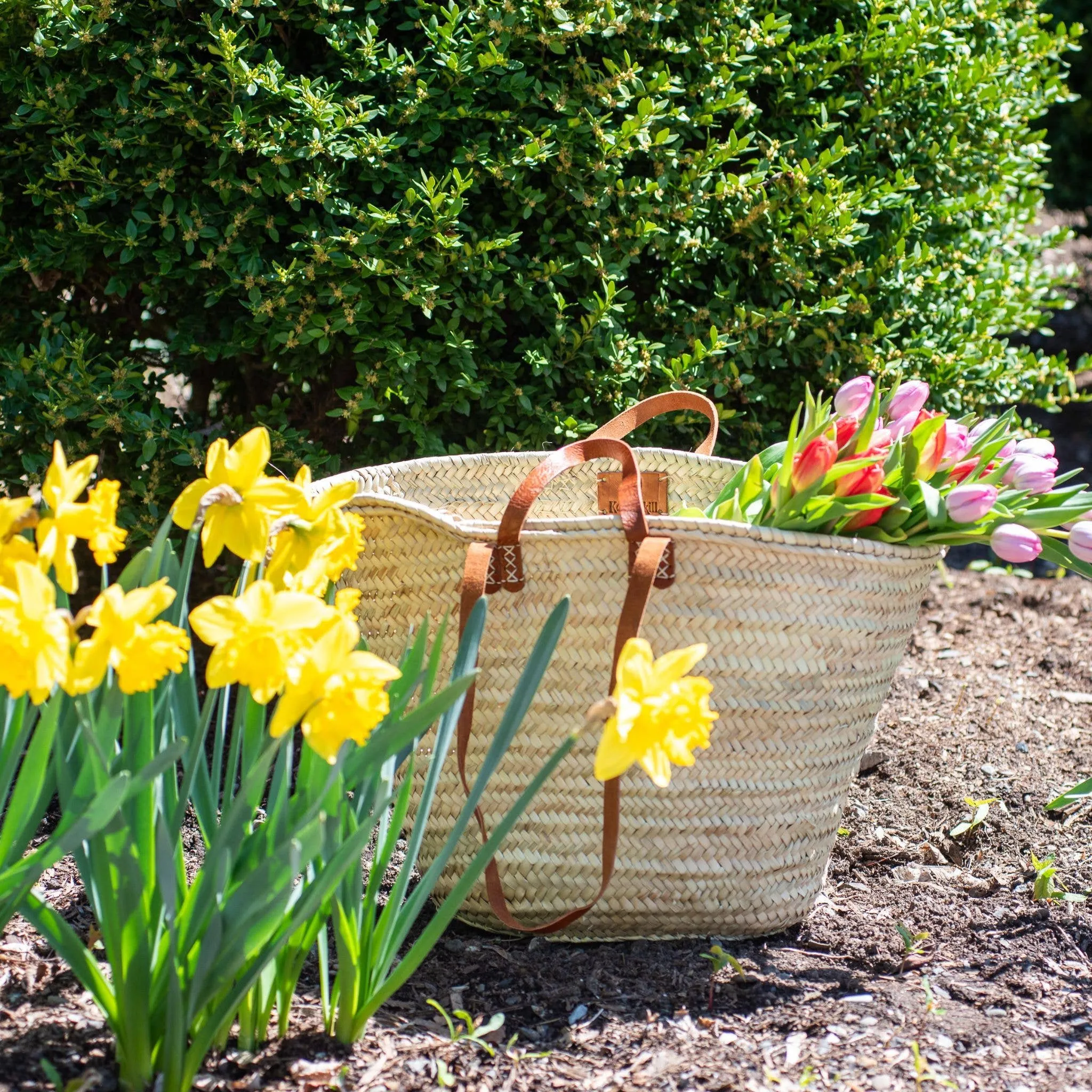 Parisian Market Tote Basket