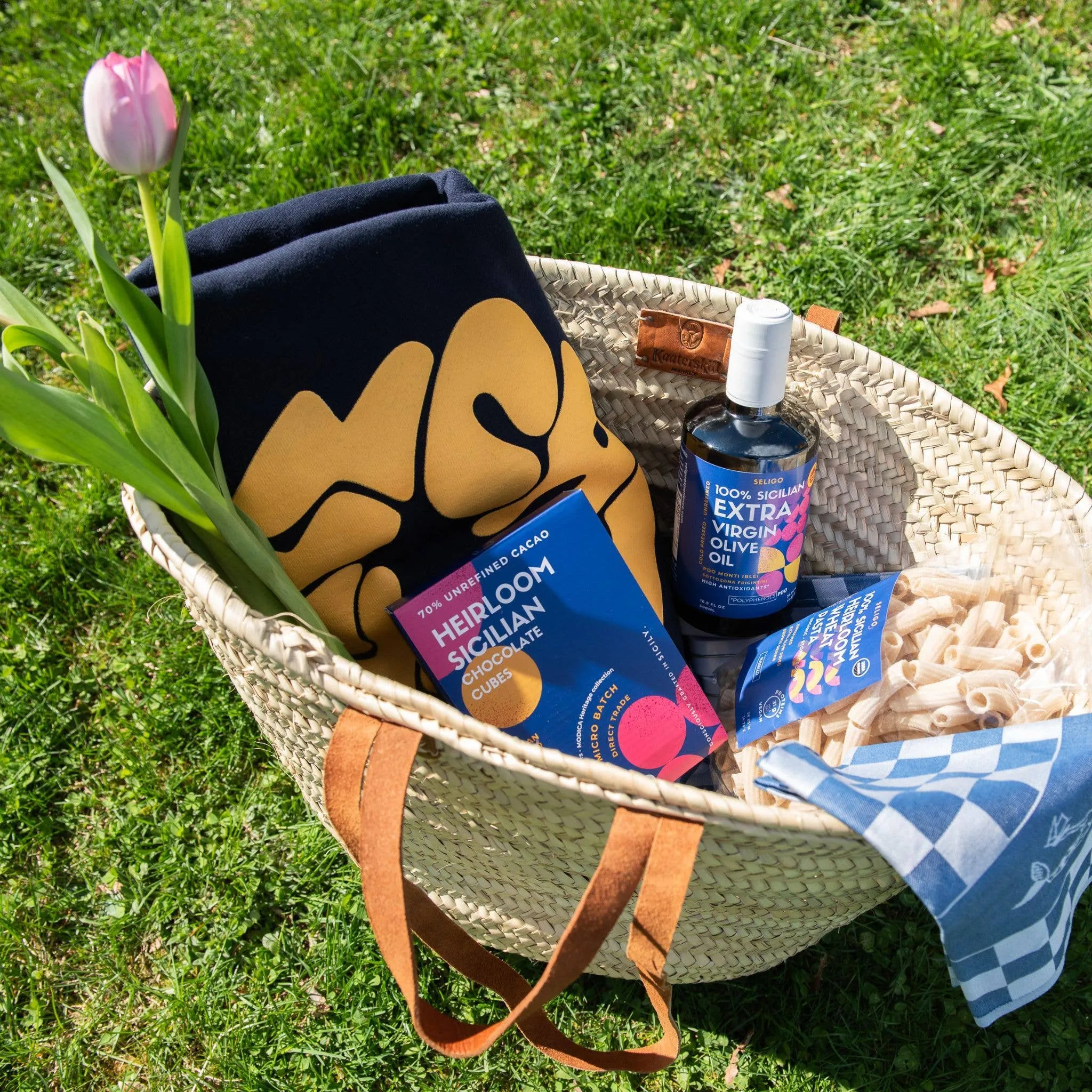 Parisian Market Tote Basket