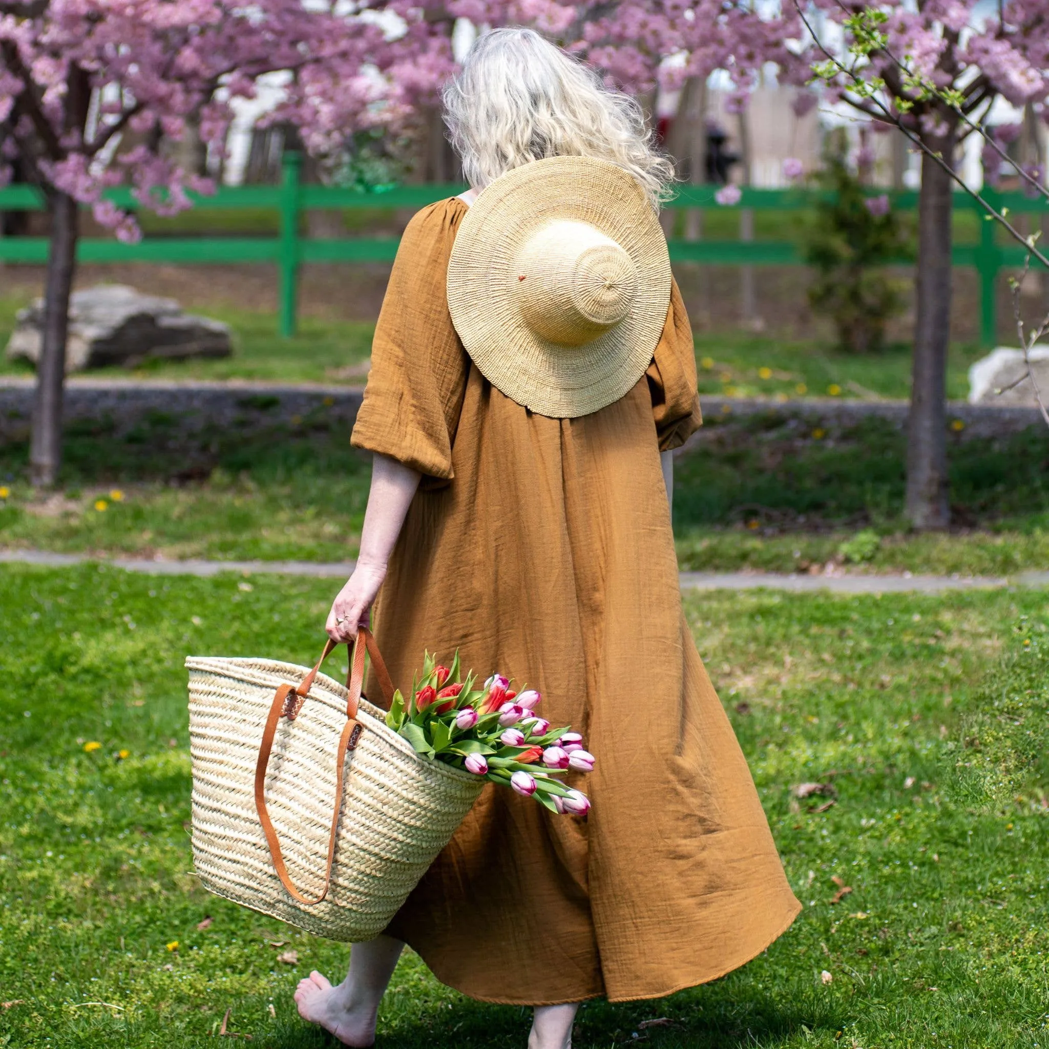 Parisian Market Tote Basket