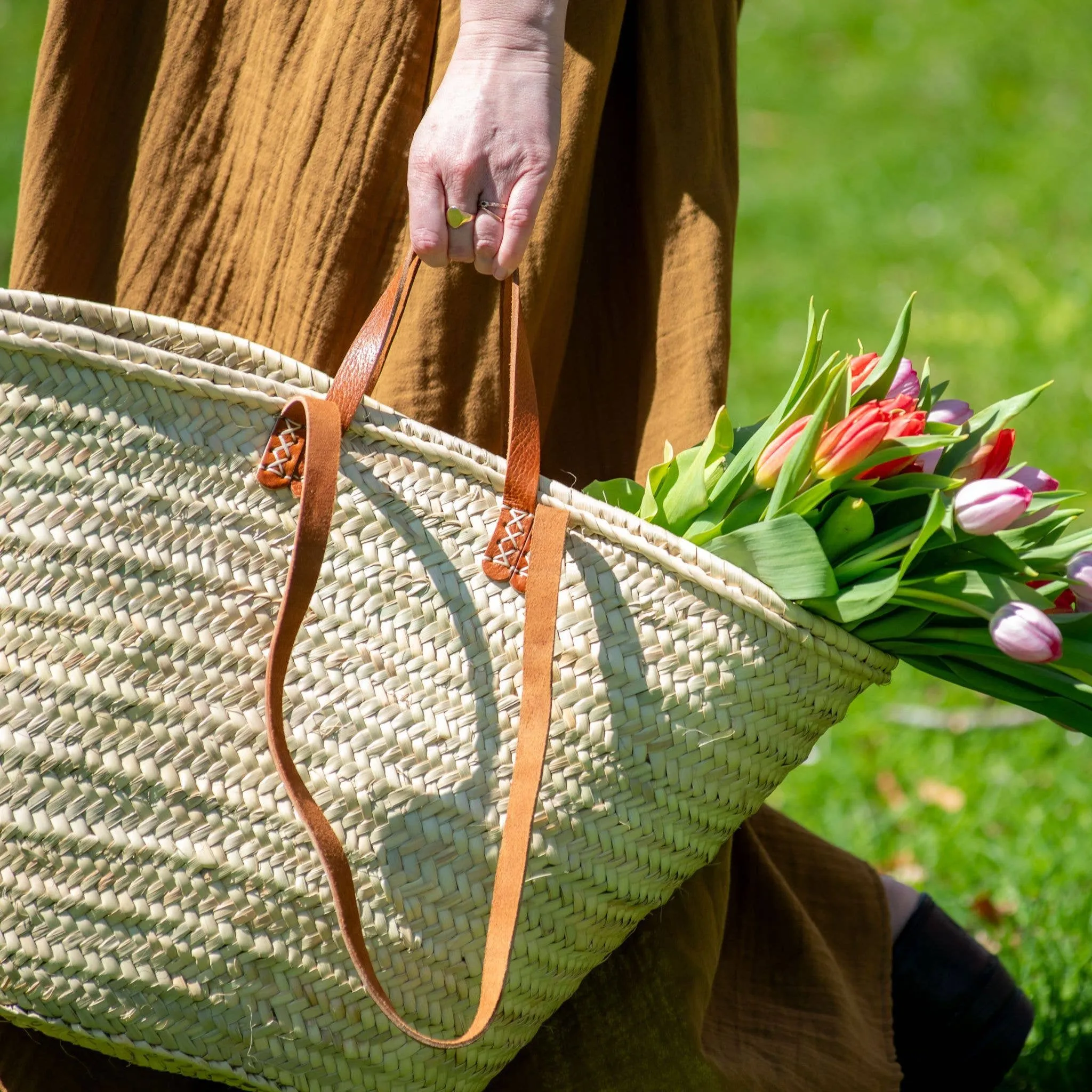 Parisian Market Tote Basket