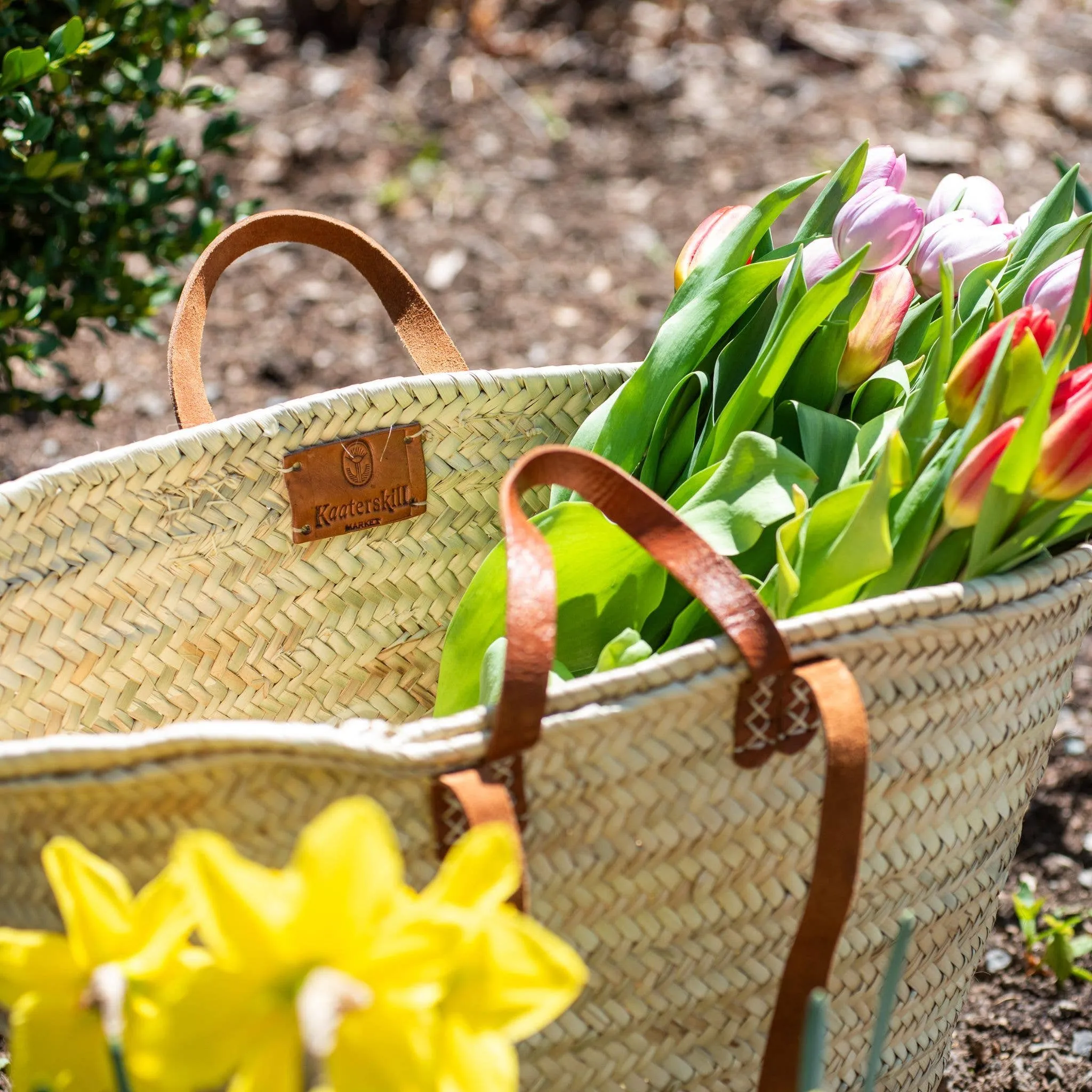 Parisian Market Tote Basket
