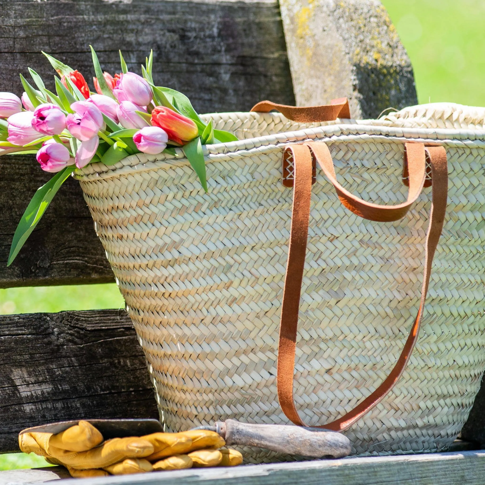 Parisian Market Tote Basket