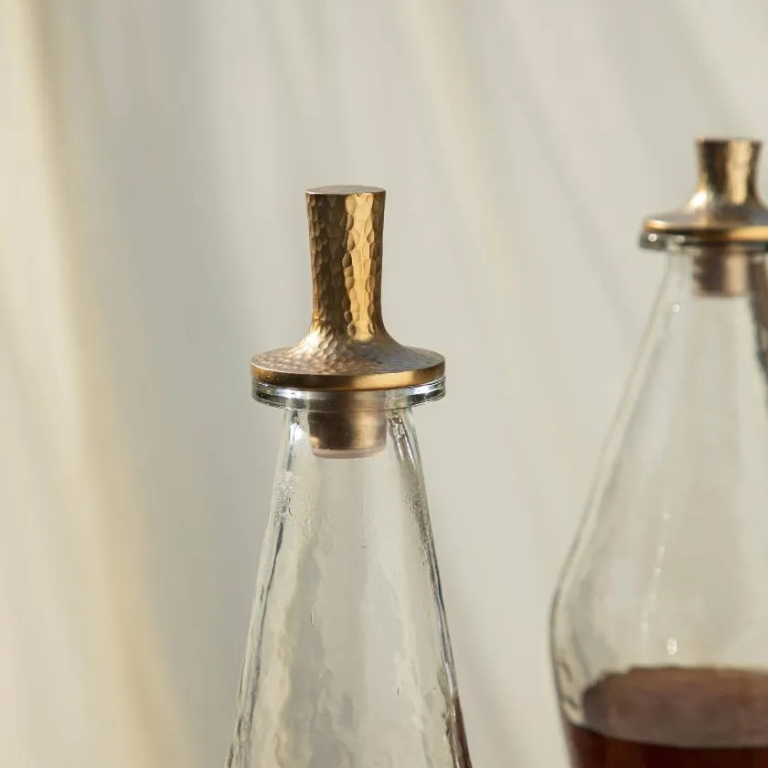 Pebbled Decanter Tall